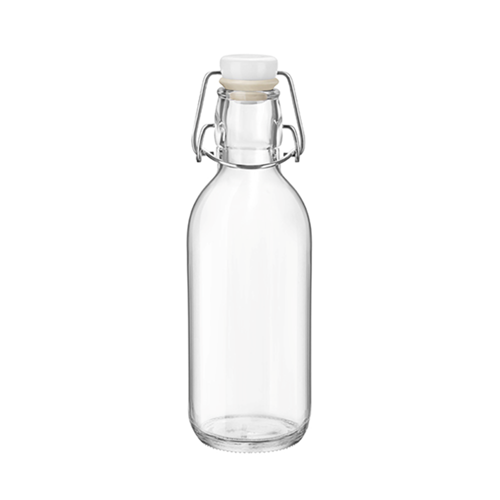Emilia Flasche mit Bügel 0,5 Liter bedrucken